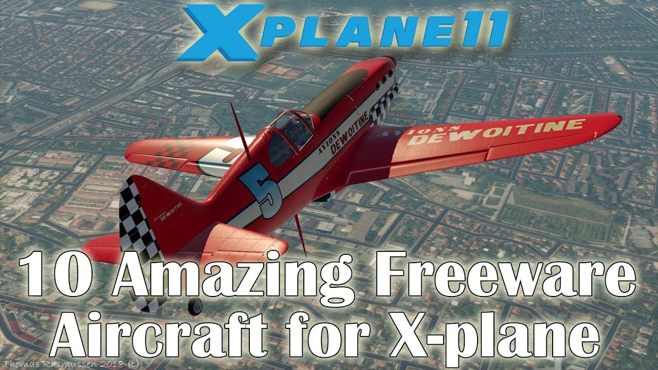 x plane 11 freeware planes